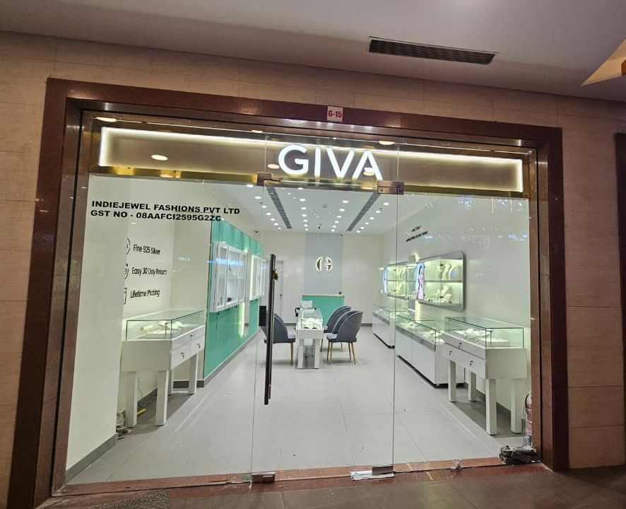 GIVA Silver & Gold Jewellery Store | Triton Mall, Jaipur — photo