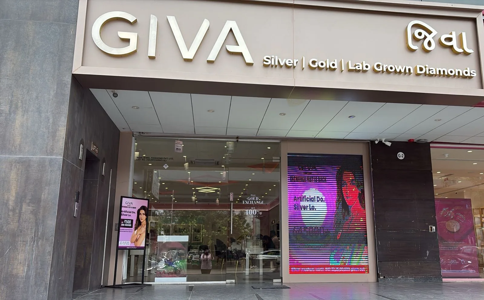 GIVA Silver & Gold Jewellery | Race Course Road | Lab Grown Diamonds — photo