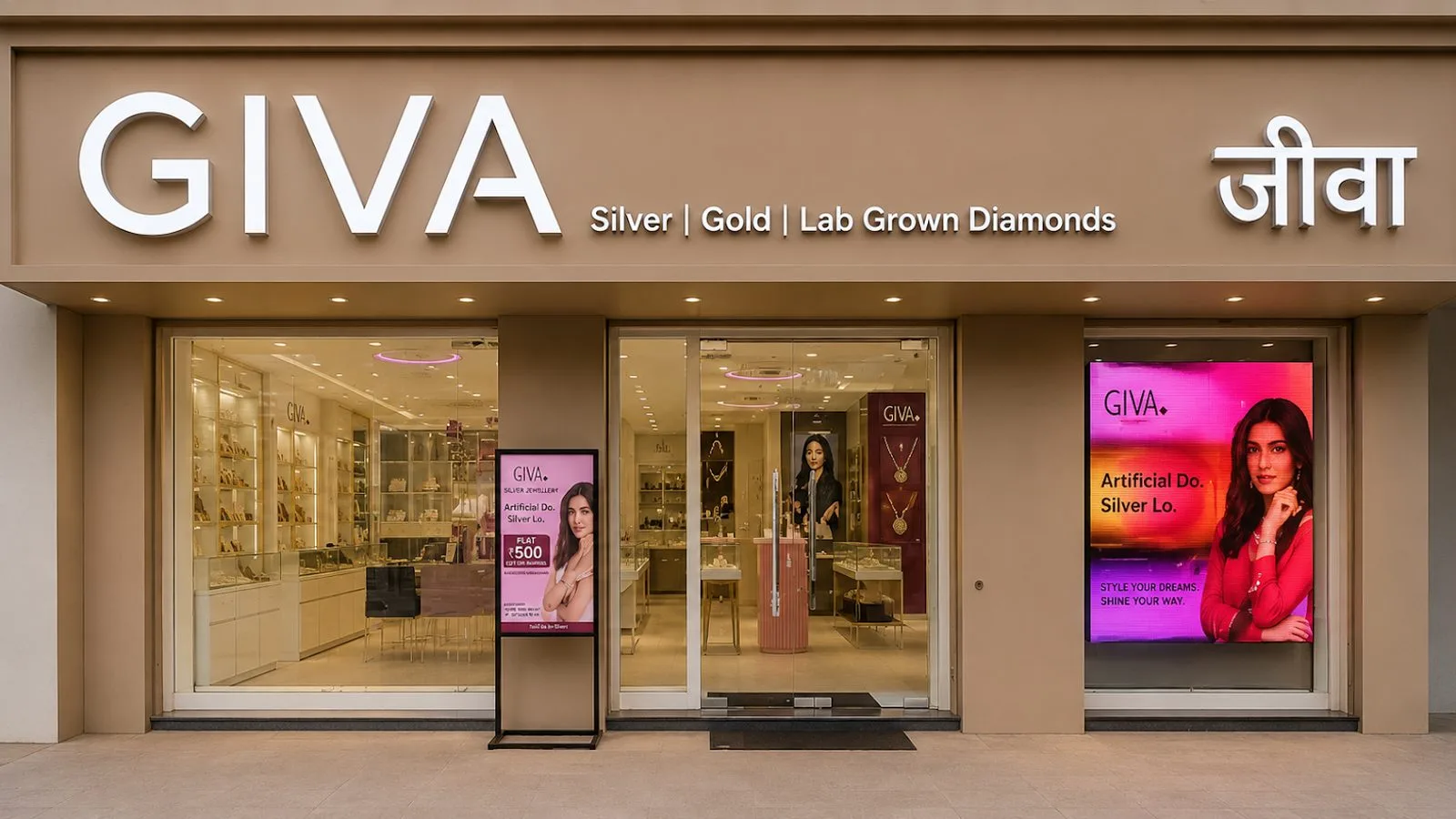 GIVA Silver & Gold Jewellery Store | Marris Road, Aligarh