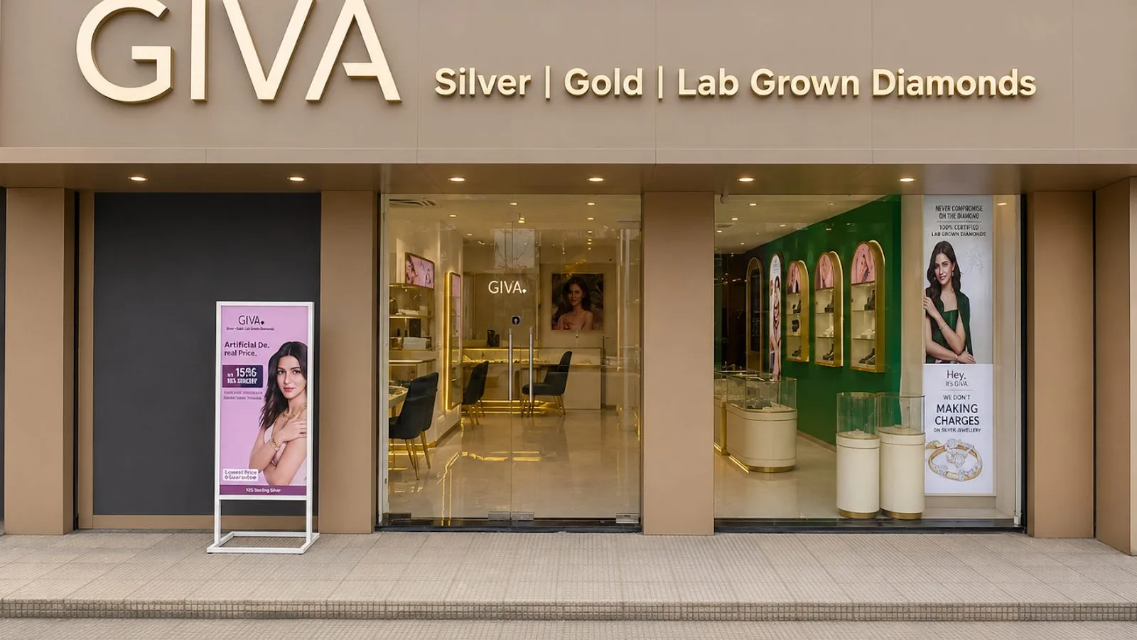 GIVA Silver & Gold Jewellery Store | Red Road , Kurukshetra