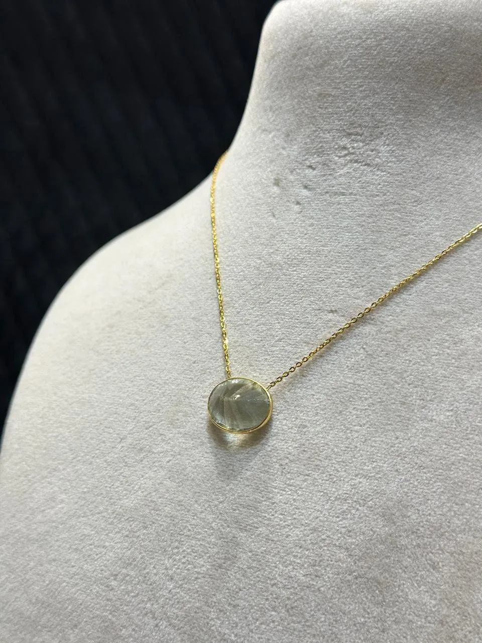 Green Amethyst Chain