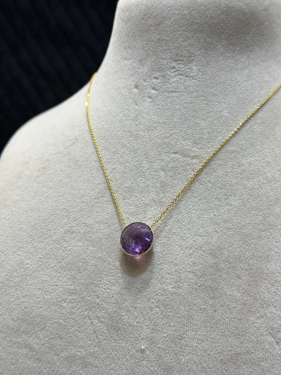 Purple Amethyst Chain