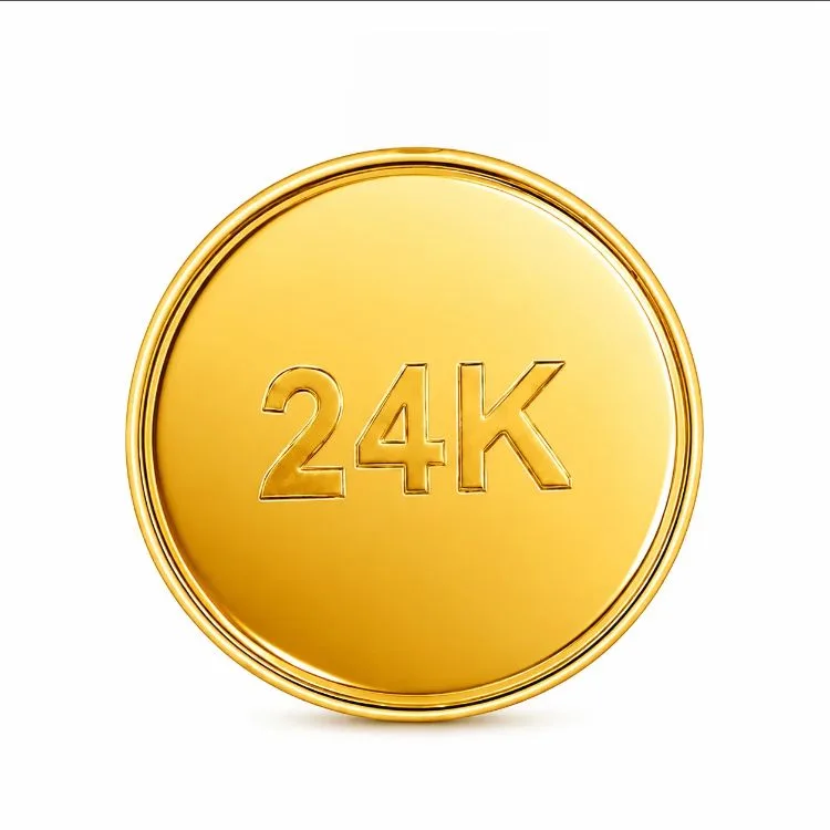 24KT (995) 1.5 Gm Yellow Gold Coin