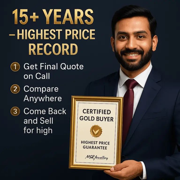 MSR Jewellery - Sell Gold for Cash - Most Trusted Old Gold Buyer - Sell Gold at Highest Price — photo
