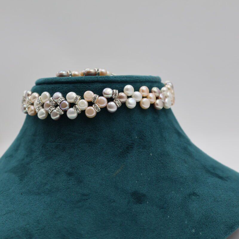 Siddheshwar Jewellers & Pearls - Best Necklace & Earrings Gemstone Jewellery Set in Charminar Hyderabad — photo