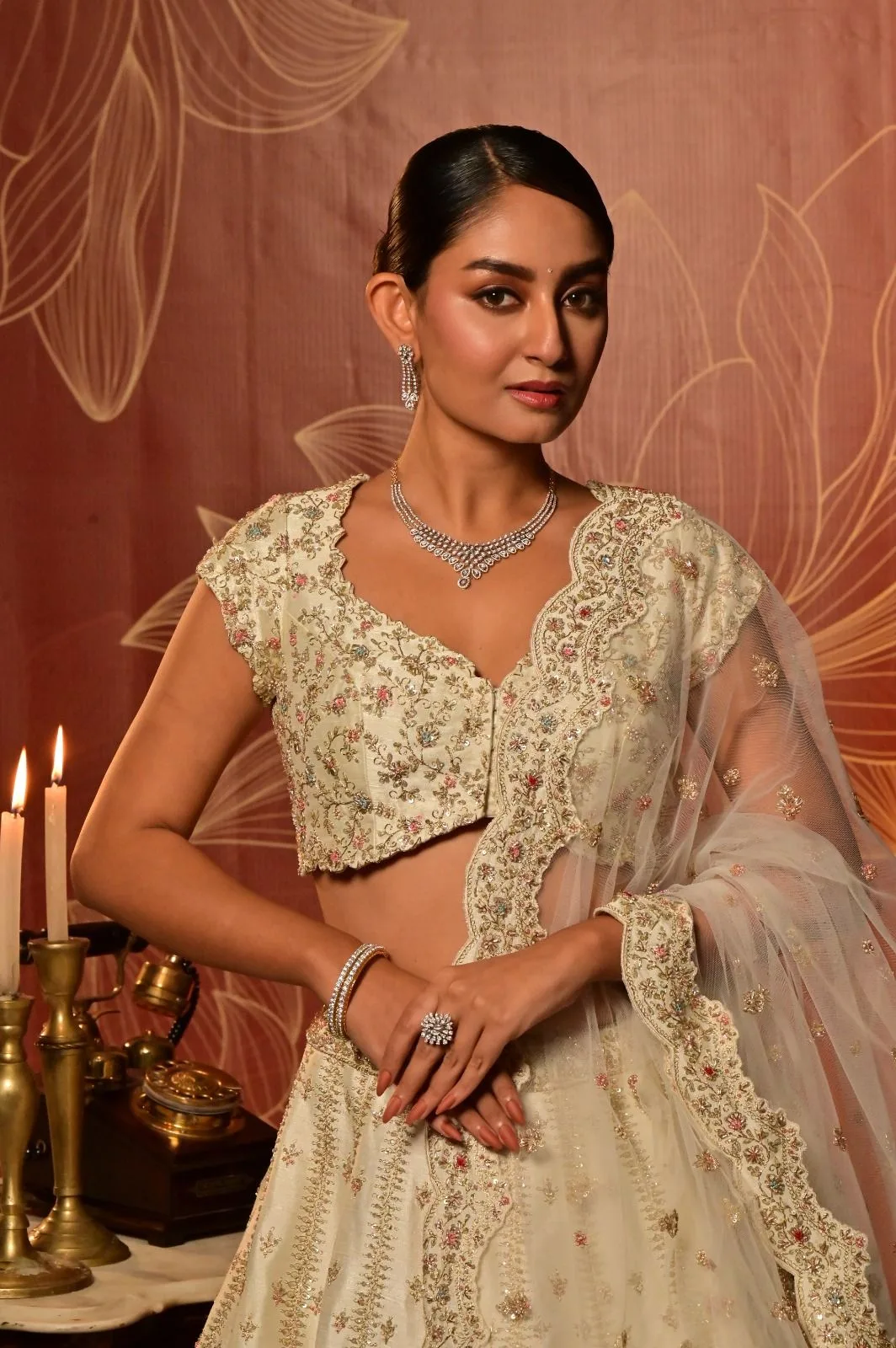Diamond Necklace Set