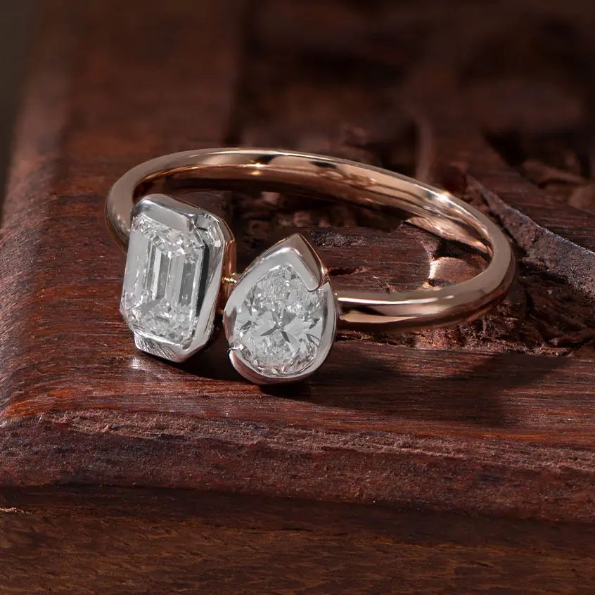 Svaraa Jewels | Best Lab Grown Diamond Jewellery Store | Shivranjani Ahmedabad | Gold Jewelry — photo