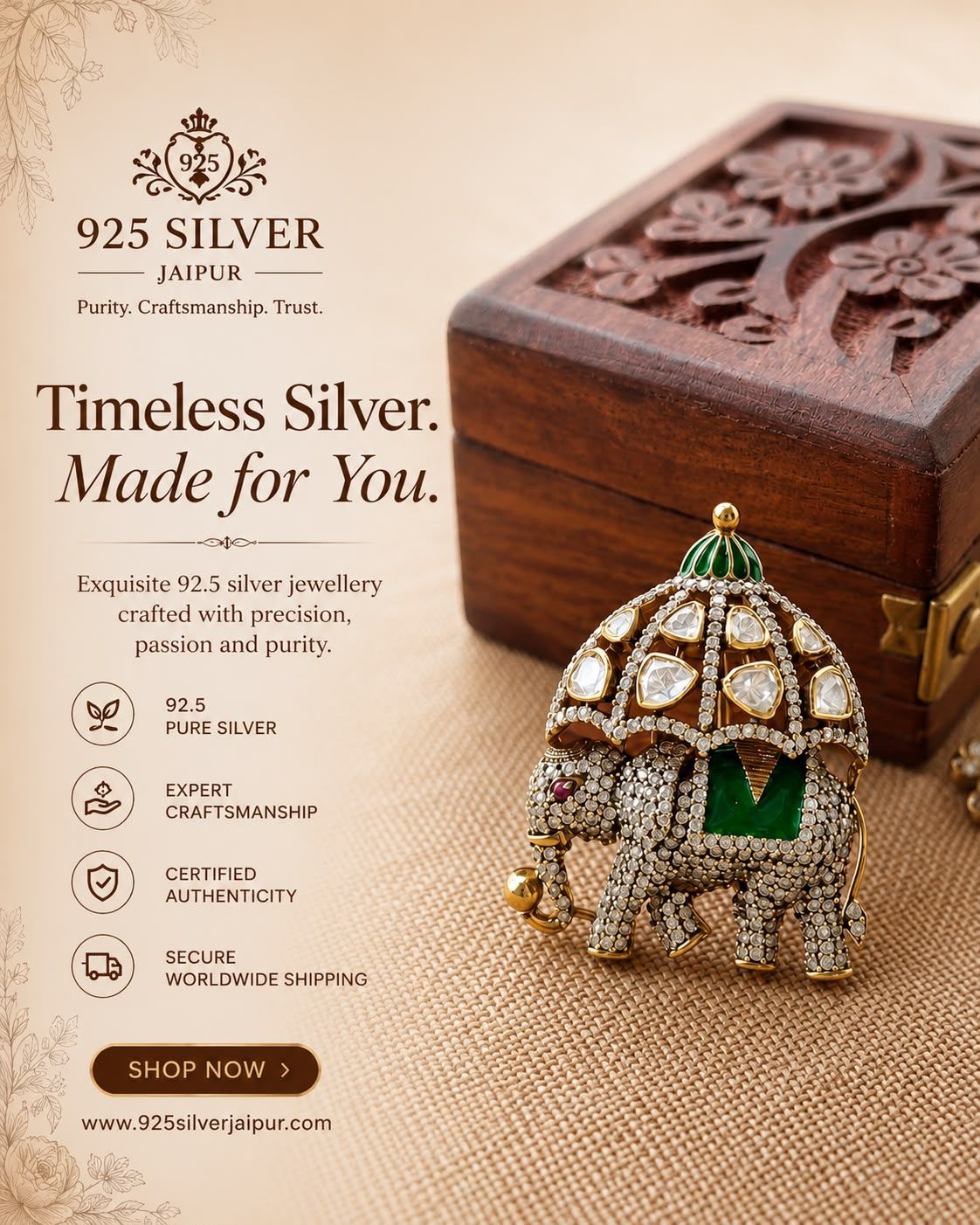 925 Silver Jaipur — photo