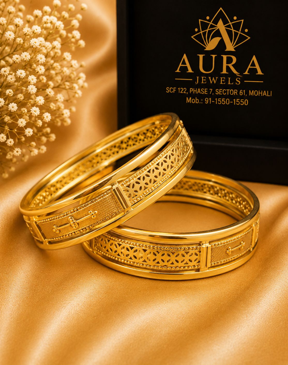 Aura Jewels - 1 Gram Gold Jewellery — photo