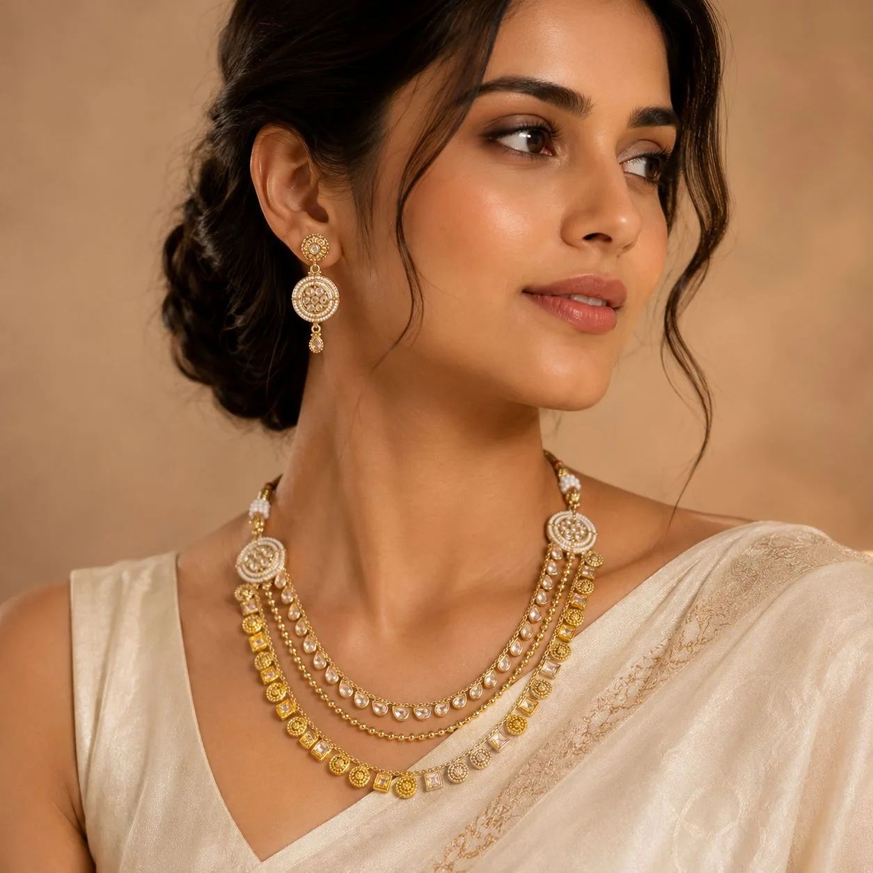 Sunehri Virasat Gold Set