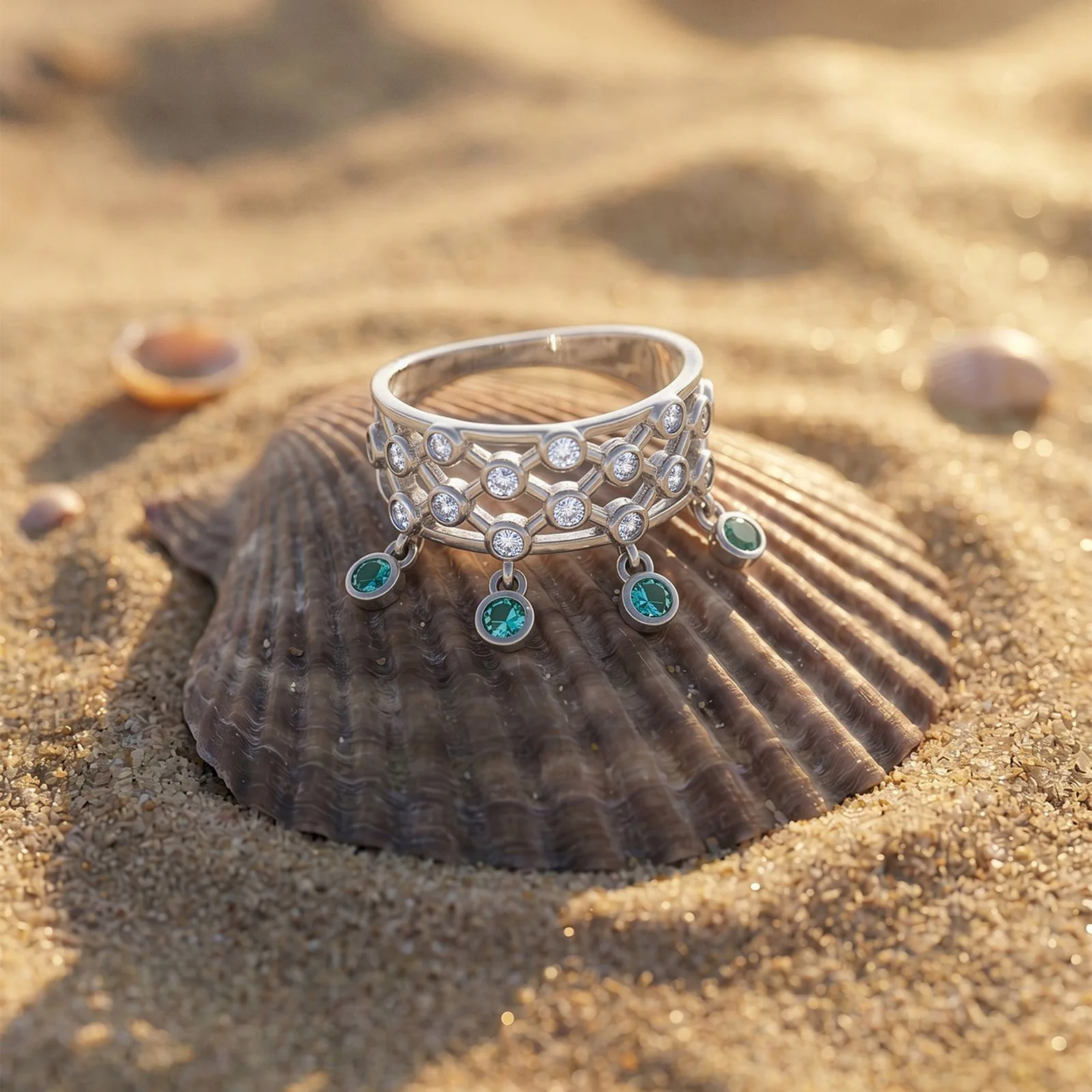 Silver Nyx Ring (Size 12)