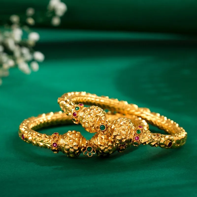 solid gold bangles