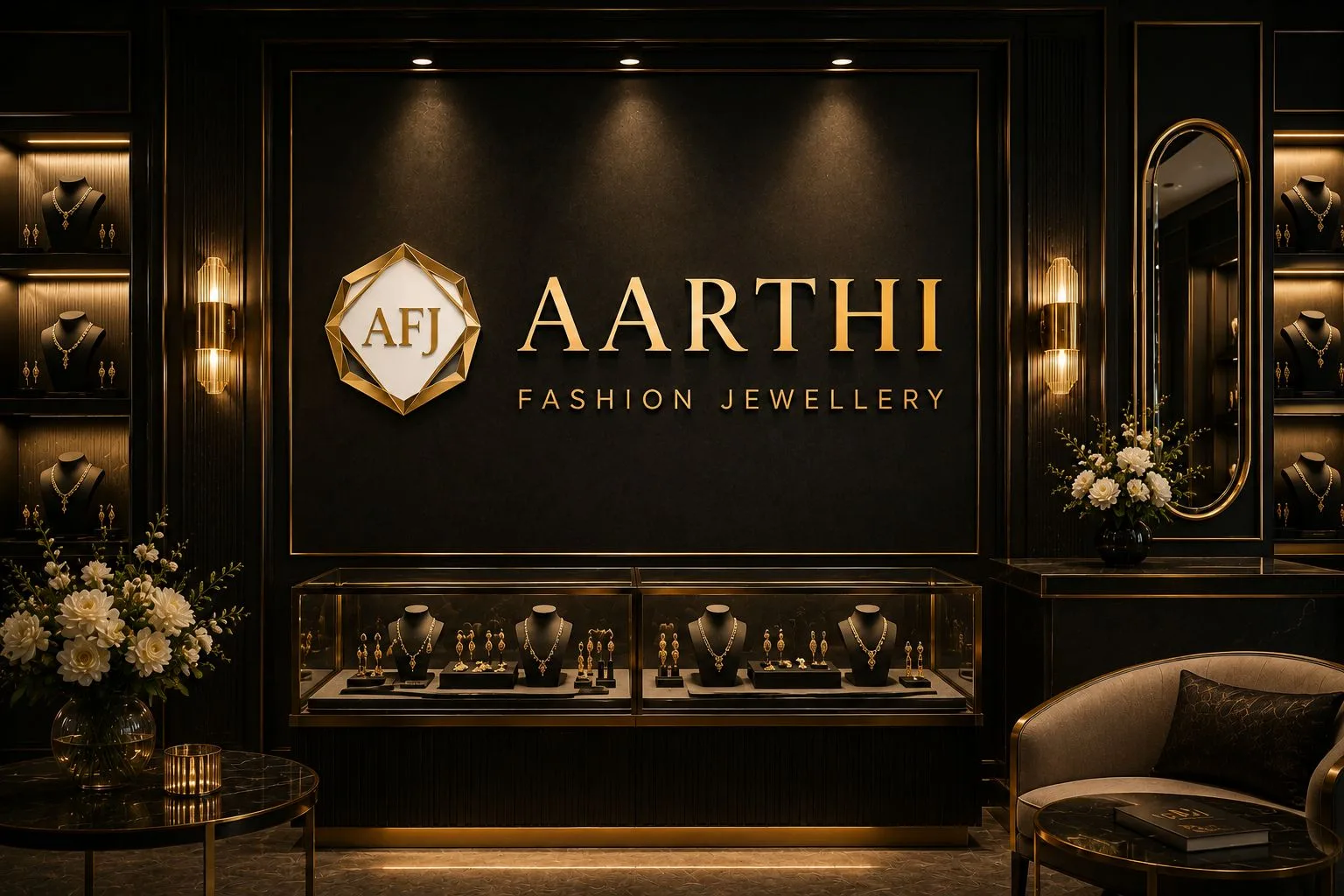 Aarthi fashion Jewellery | One Gram Gold Jewellery In Hyderabad