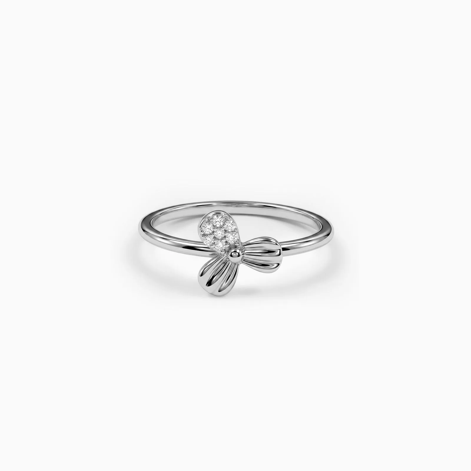 Silver Jessamine Ring (Size 12)