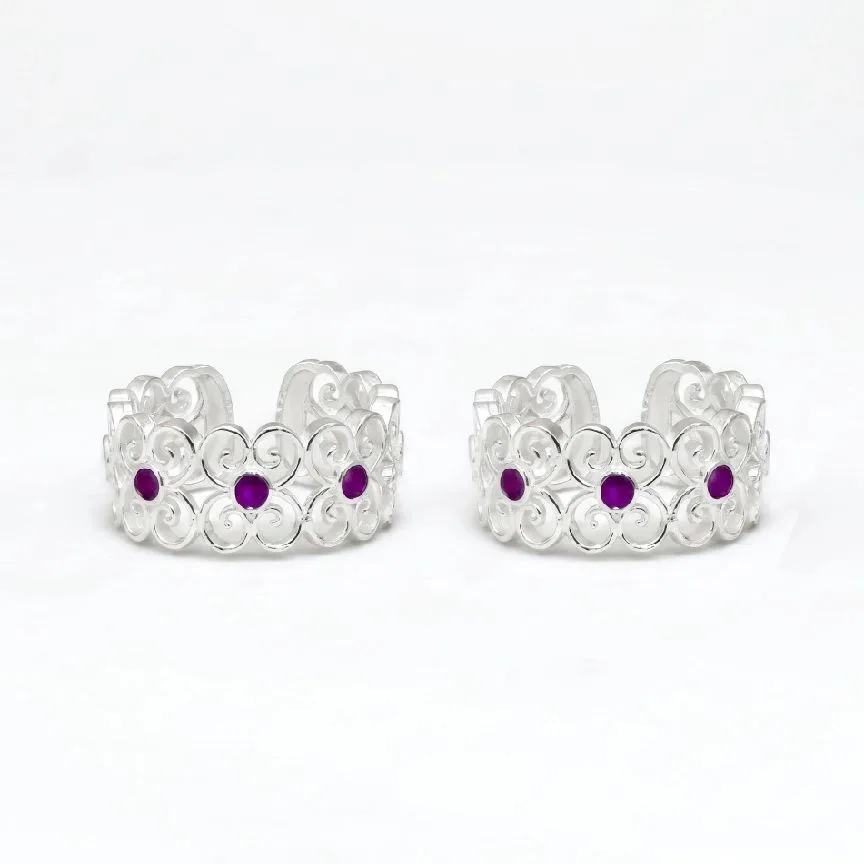 Wonderful Silver Toe Ring