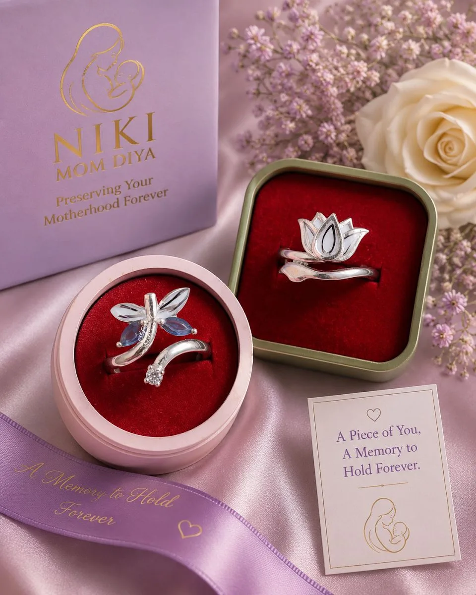 Niki Mom Diya - Breastmilk Jewellery Artist in Coimbatore