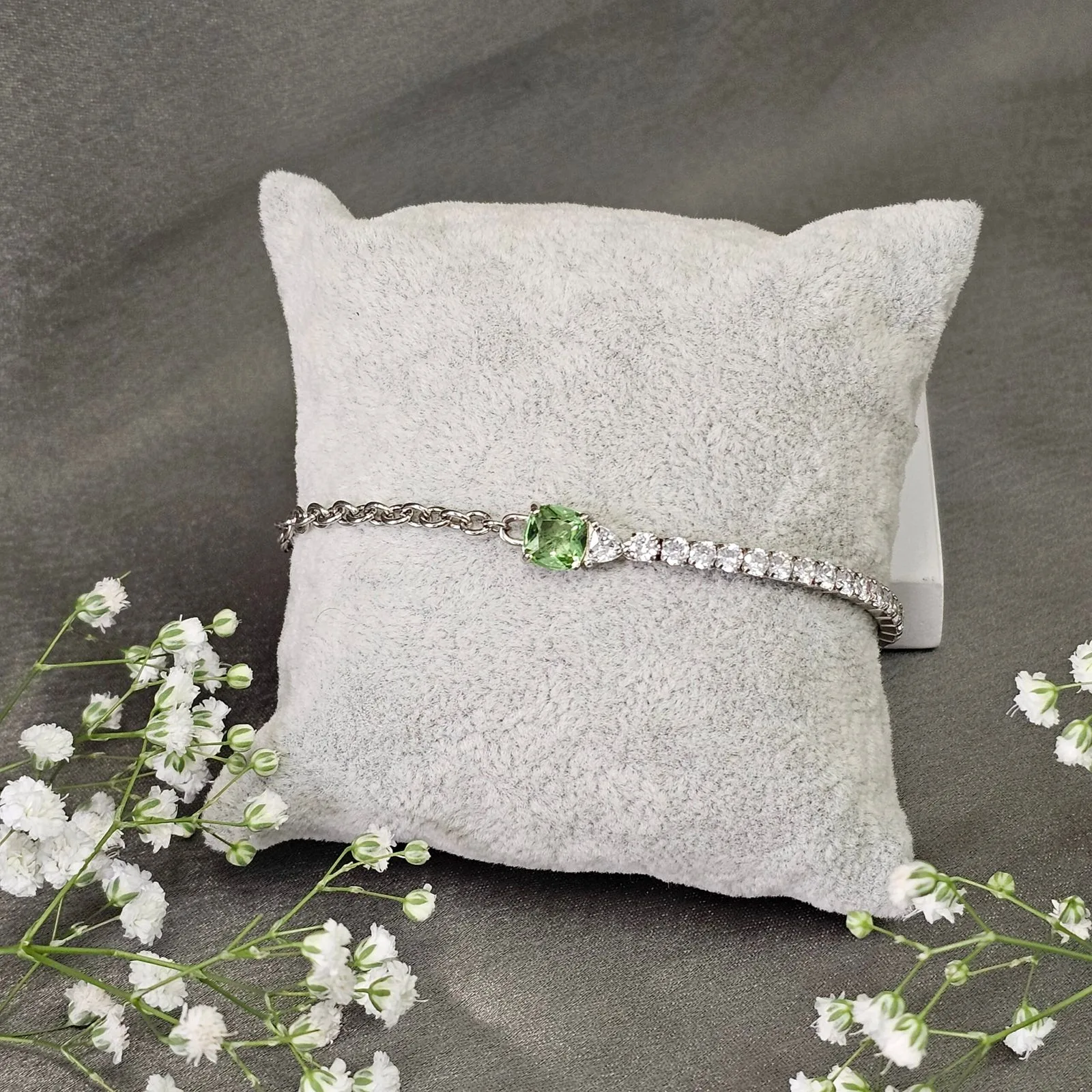 Emerald Tennis Bracelet