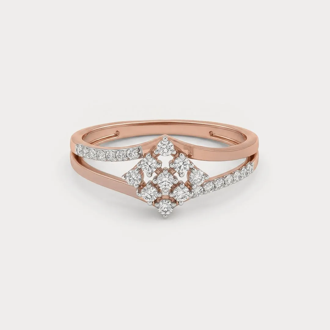 Wreath Diamond Ring
