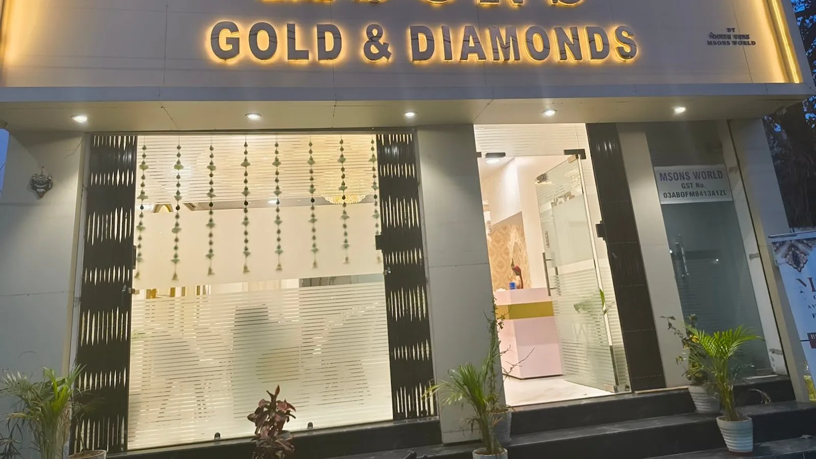 MSONS Gold And Diamonds