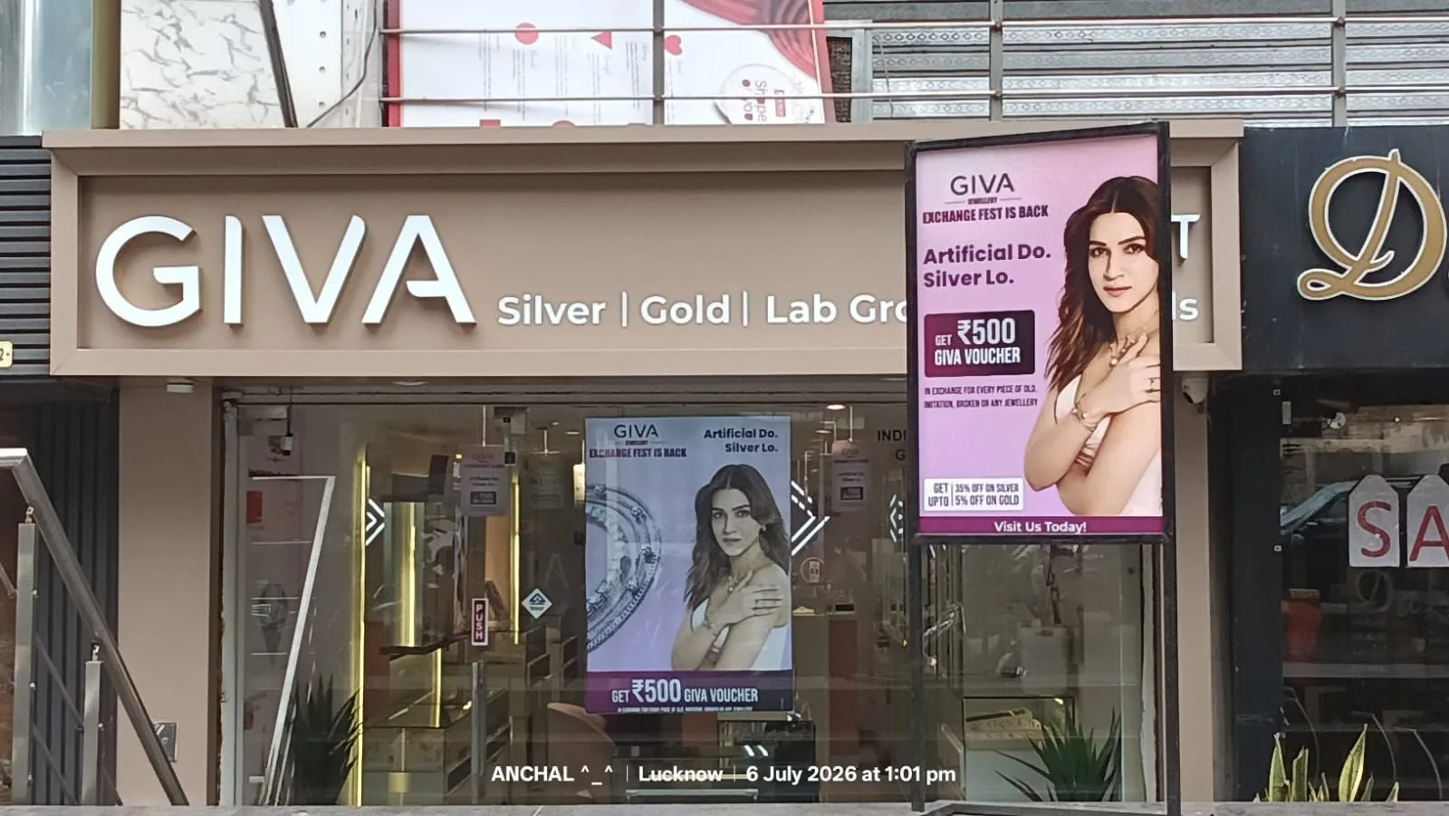 GIVA Silver &amp; Gold Jewellery | Patrakarpuram | Lab Grown Diamonds