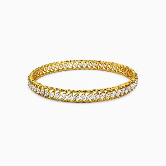 Golden Samratya Bangle (Size 2.4)
