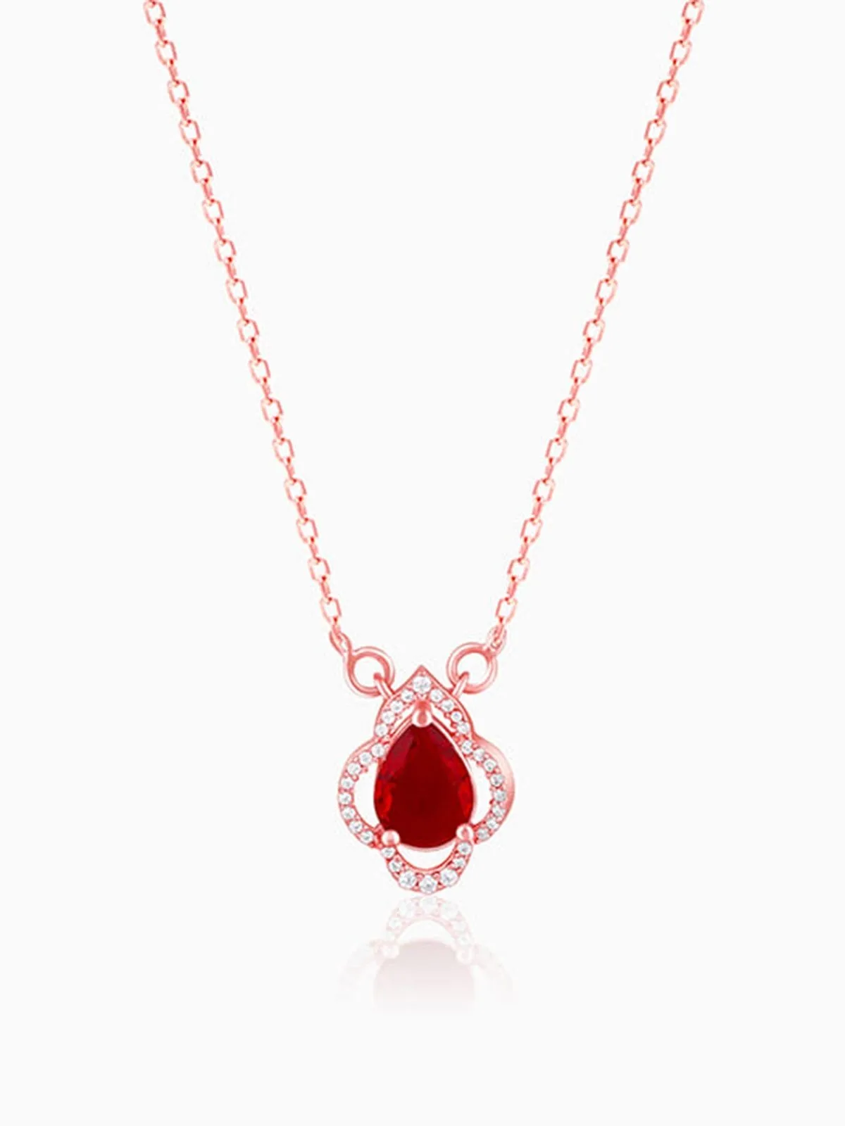 Rose Gold Love Confession Necklace