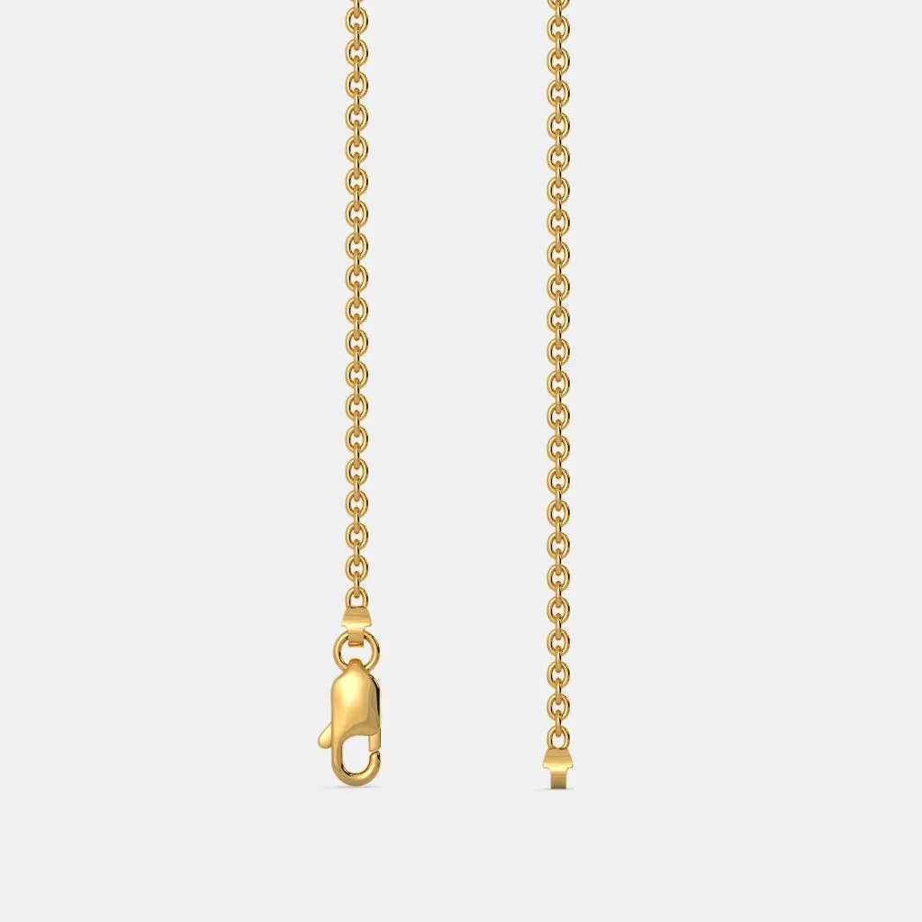 The Yellow Gold Cable Chain
