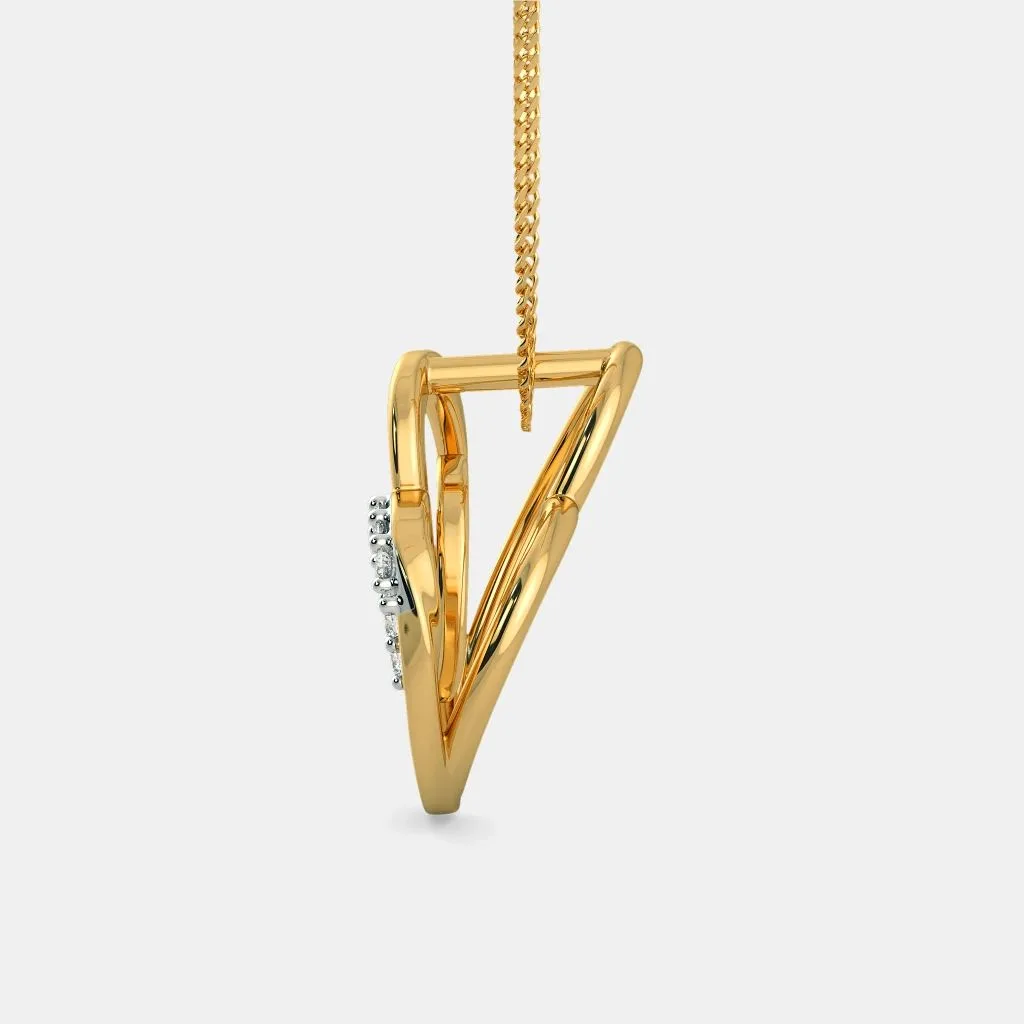 The Twisted Heart Pendant