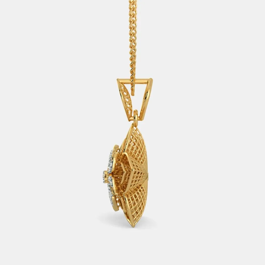 The Daffodil Lattice Pendant